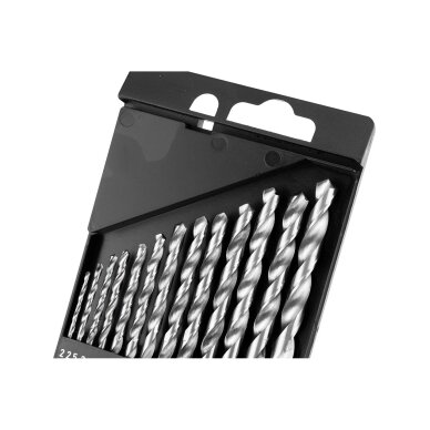 HSS -G metalo grąžtas, 2–8 mm, 13 vnt. Rinkinys 4