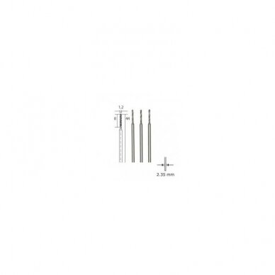 HSS grąžtas 1,2 mm PROXXON 1 HSS grąžtas 1,2 mm PROXXON 1