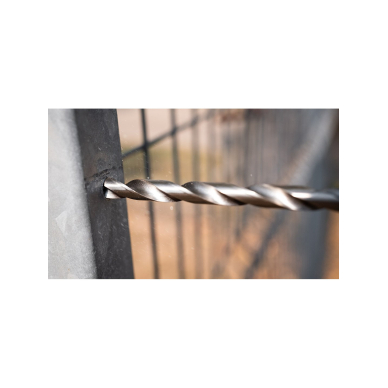 HSS metalinis grąžtas, DIN 340, prailgintas, 10 mm 3