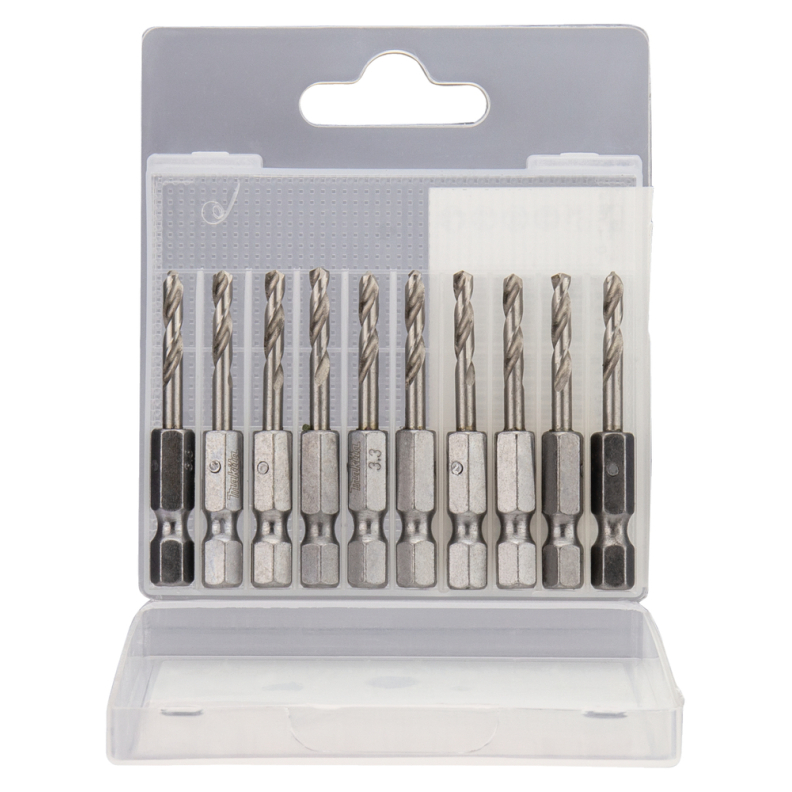 Grąžtas metalui Makita B-56437, HSS-G, 3,3x50MM, 1/4", (10 vnt.) 2 Grąžtas metalui Makita B-56437, HSS-G, 3,3x50MM, 1/4", (10 vnt.) 2