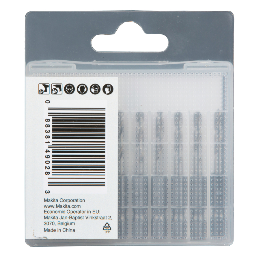 Grąžtas metalui Makita B-56437, HSS-G, 3,3x50MM, 1/4", (10 vnt.) 3 Grąžtas metalui Makita B-56437, HSS-G, 3,3x50MM, 1/4", (10 vnt.) 3