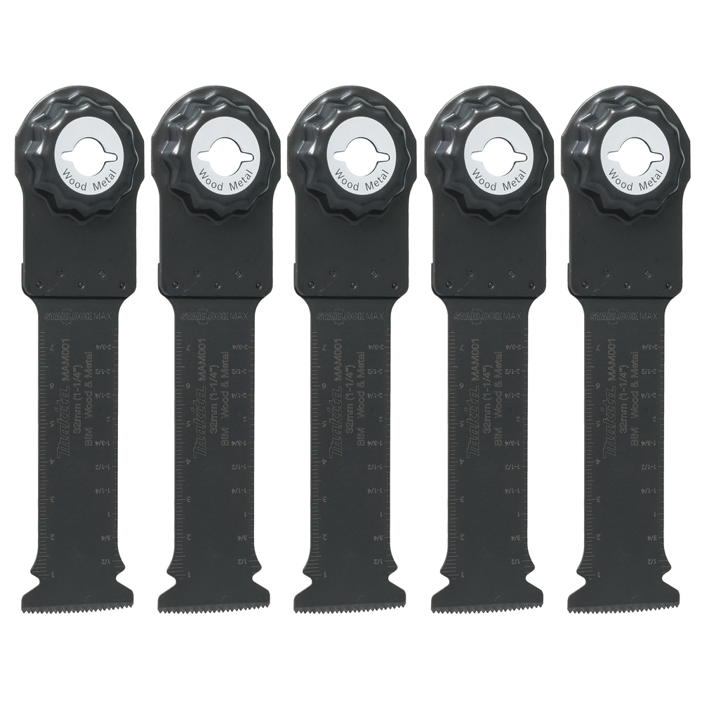 Įgilinamieji pjovimo diskai 32mm (5 vnt) Makita B-66400-5 Įgilinamieji pjovimo diskai 32mm (5 vnt) Makita B-66400-5