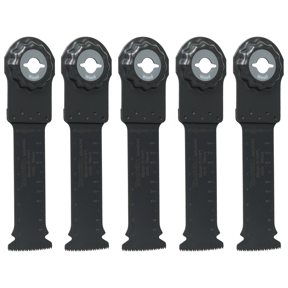 Įgilinamieji pjovimo diskai Makita B-66438-5, 32mm, 5 vnt. 1 Įgilinamieji pjovimo diskai Makita B-66438-5, 32mm, 5 vnt. 1