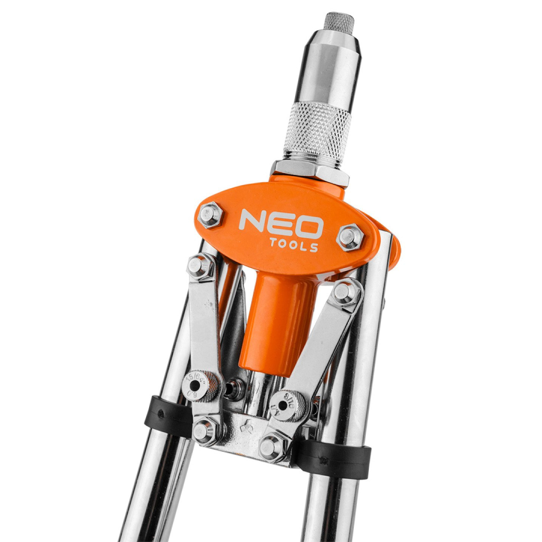 Įgilintas kniedžių pistoletas plieno ir aliuminio 3,2/4,0/4,8/6,0/6,4 mm kniedėms 5