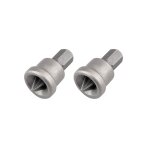 Įgilinimo antgaliai PZ1 x 25 mm, 2 vnt.
