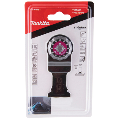Įgilinamieji pjovimo diskai Makita B-69761, 32 TMA080, TC/HM, STARLOCK 1 Įgilinamieji pjovimo diskai Makita B-69761, 32 TMA080, TC/HM, STARLOCK 1
