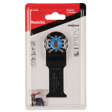 Įgilinamieji pjovimo diskai 32 mm Makita B-64939 1 Įgilinamieji pjovimo diskai 32 mm Makita B-64939 1