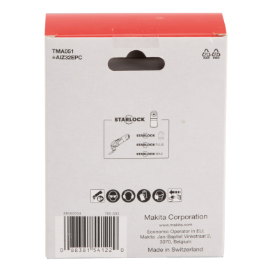 Įgilinamieji pjovimo diskai Makita B-64858-20, 32mm 1 Įgilinamieji pjovimo diskai Makita B-64858-20, 32mm 1