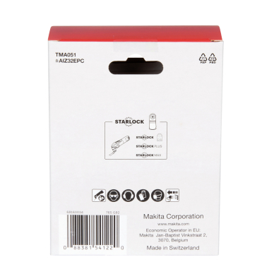 Įgilinamieji pjovimo diskai Makita B-64858-20, 32mm 3 Įgilinamieji pjovimo diskai Makita B-64858-20, 32mm 3