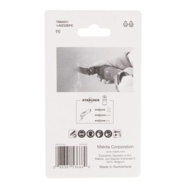 Įgilinamieji pjovimo diskai Makita B-64858-5, 32mm 3 Įgilinamieji pjovimo diskai Makita B-64858-5, 32mm 3