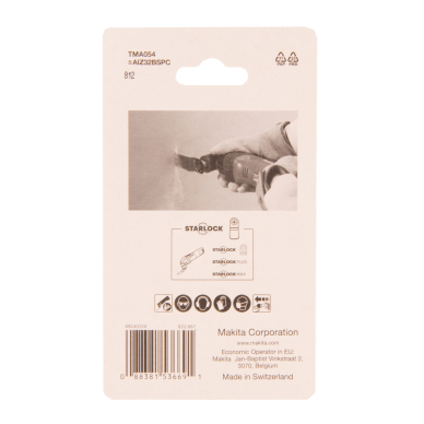 Įgilinamieji pjovimo diskai Makita B-64886-5, 32mm 1 Įgilinamieji pjovimo diskai Makita B-64886-5, 32mm 1