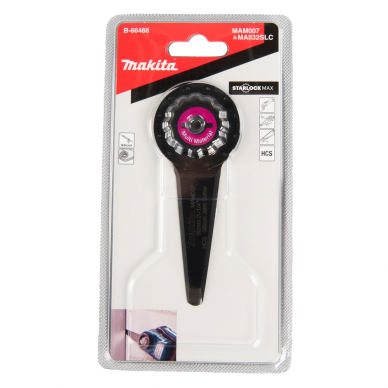 Švytuoklinio įrankio ašmenys Makita B-66466, 32 mm 1 Švytuoklinio įrankio ašmenys Makita B-66466, 32 mm 1