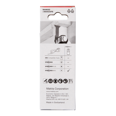 Įgilinamieji pjovimo diskai Makita B-66416-5, 52mm, 5 vnt. 3