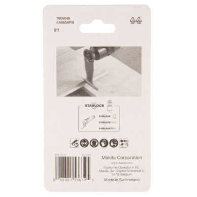 Įgilinamieji pjovimo diskai Makita B-64820, 65mm 1 Įgilinamieji pjovimo diskai Makita B-64820, 65mm 1