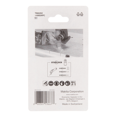 Įgilinamieji pjovimo diskai Makita B-64864-5, 65mm 3 Įgilinamieji pjovimo diskai Makita B-64864-5, 65mm 3