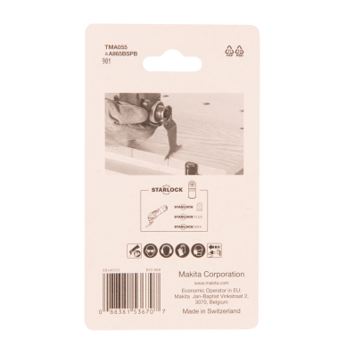 Įgilinamieji pjovimo diskai Makita B-64892-5, 65mm 1 Įgilinamieji pjovimo diskai Makita B-64892-5, 65mm 1