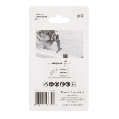 Įgilinamieji pjovimo diskai Makita B-64892-5, 65mm 3 Įgilinamieji pjovimo diskai Makita B-64892-5, 65mm 3