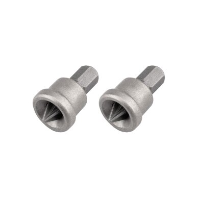 Įgilinimo antgaliai PZ1 x 25 mm, 2 vnt.