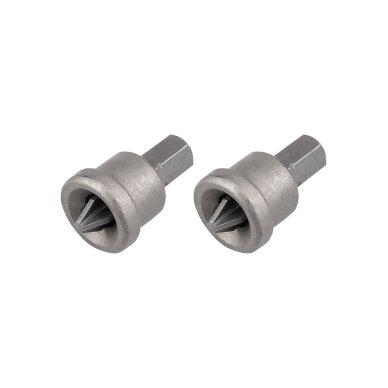 Įgilinimo antgaliai PZ2 x 25 mm, 2 vnt.