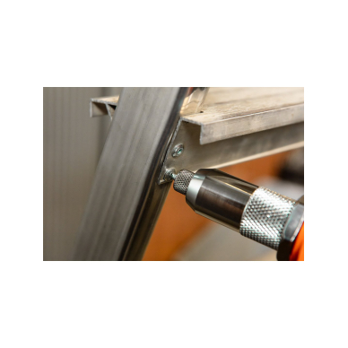Įgilintas kniedžių pistoletas plieno ir aliuminio 3,2/4,0/4,8/6,0/6,4 mm kniedėms 4