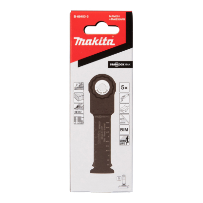 Įgilinamieji pjovimo diskai 32mm (5 vnt) Makita B-66400-5 3 Įgilinamieji pjovimo diskai 32mm (5 vnt) Makita B-66400-5 3