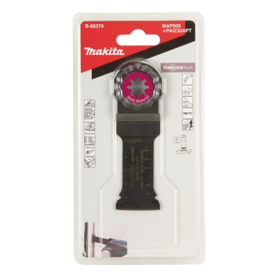 Įgilinamieji pjovimo diskai Makita B-66379, 32mm 1