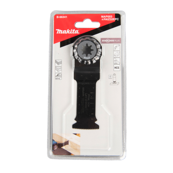 Įgilinamieji pjovimo diskai Makita B-66341, 32mm 2 Įgilinamieji pjovimo diskai Makita B-66341, 32mm 2