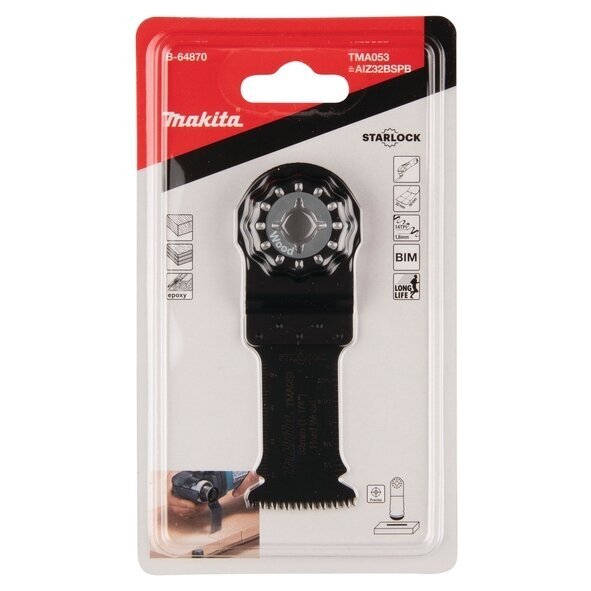 Įgilinamieji pjovimo diskai 32mm Makita B-64870. 1 vnt 2 Įgilinamieji pjovimo diskai 32mm Makita B-64870. 1 vnt 2