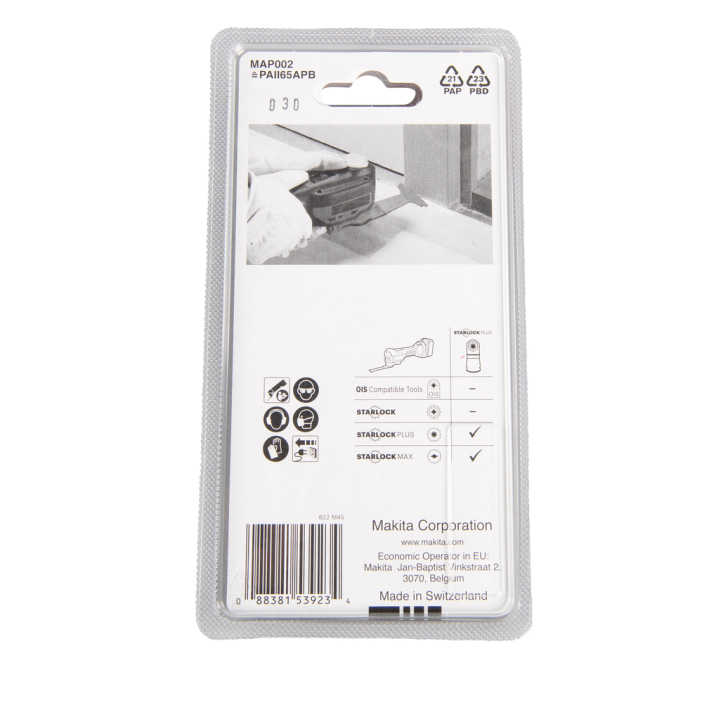 Įgilinamieji pjovimo diskai Makita B-66335, 65mm 3 Įgilinamieji pjovimo diskai Makita B-66335, 65mm 3