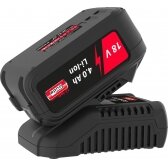 Įkroviklio ir akumuliatoriaus komplektas Gude LGAP 18-3040, 18 V, 4,0 Ah