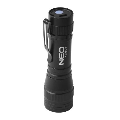 Įkraunamas žibintuvėlis XPE+COB 220 LM 2