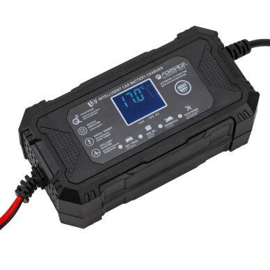 Įkroviklis universalus LCD 12V 6A 1 Įkroviklis universalus LCD 12V 6A 1