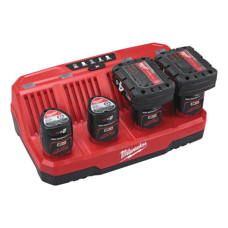 Įkroviklis MILWAUKEE M12 C4 2 Įkroviklis MILWAUKEE M12 C4 2