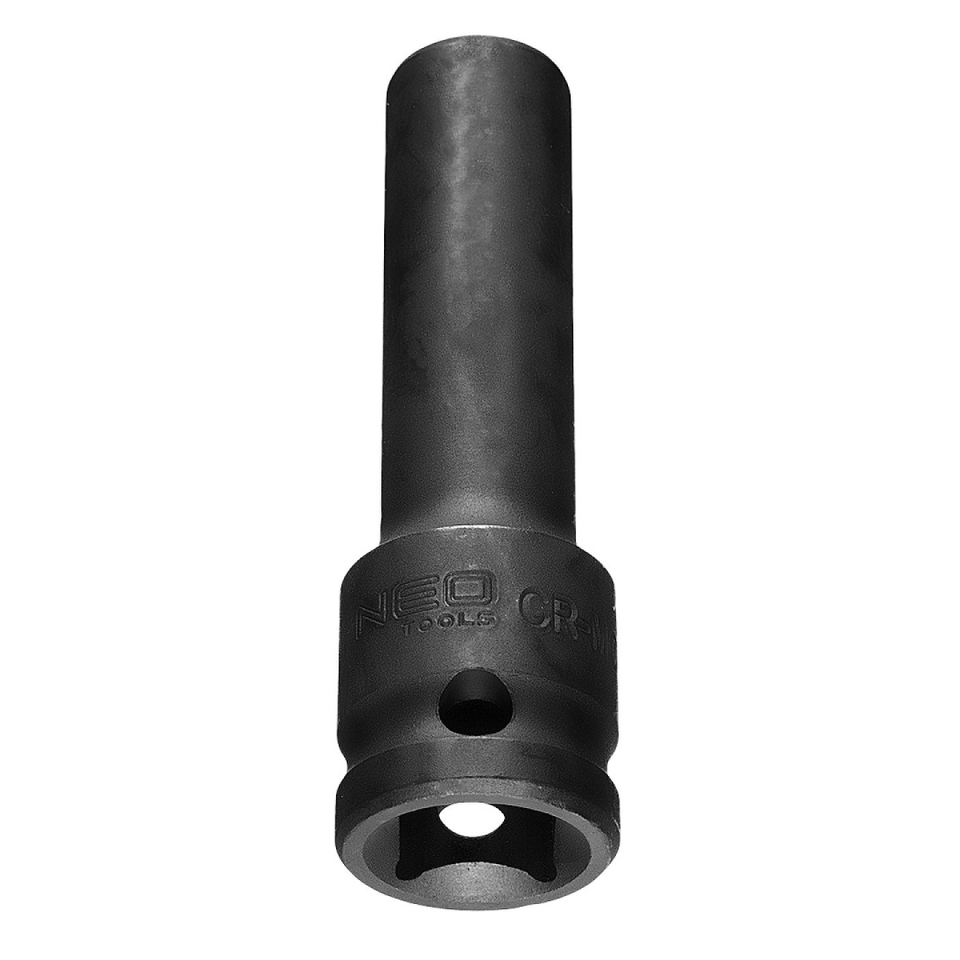 Ilga smūginė galvutė 1/2'', 10 mm, Cr-Mo 7 Ilga smūginė galvutė 1/2'', 10 mm, Cr-Mo 7