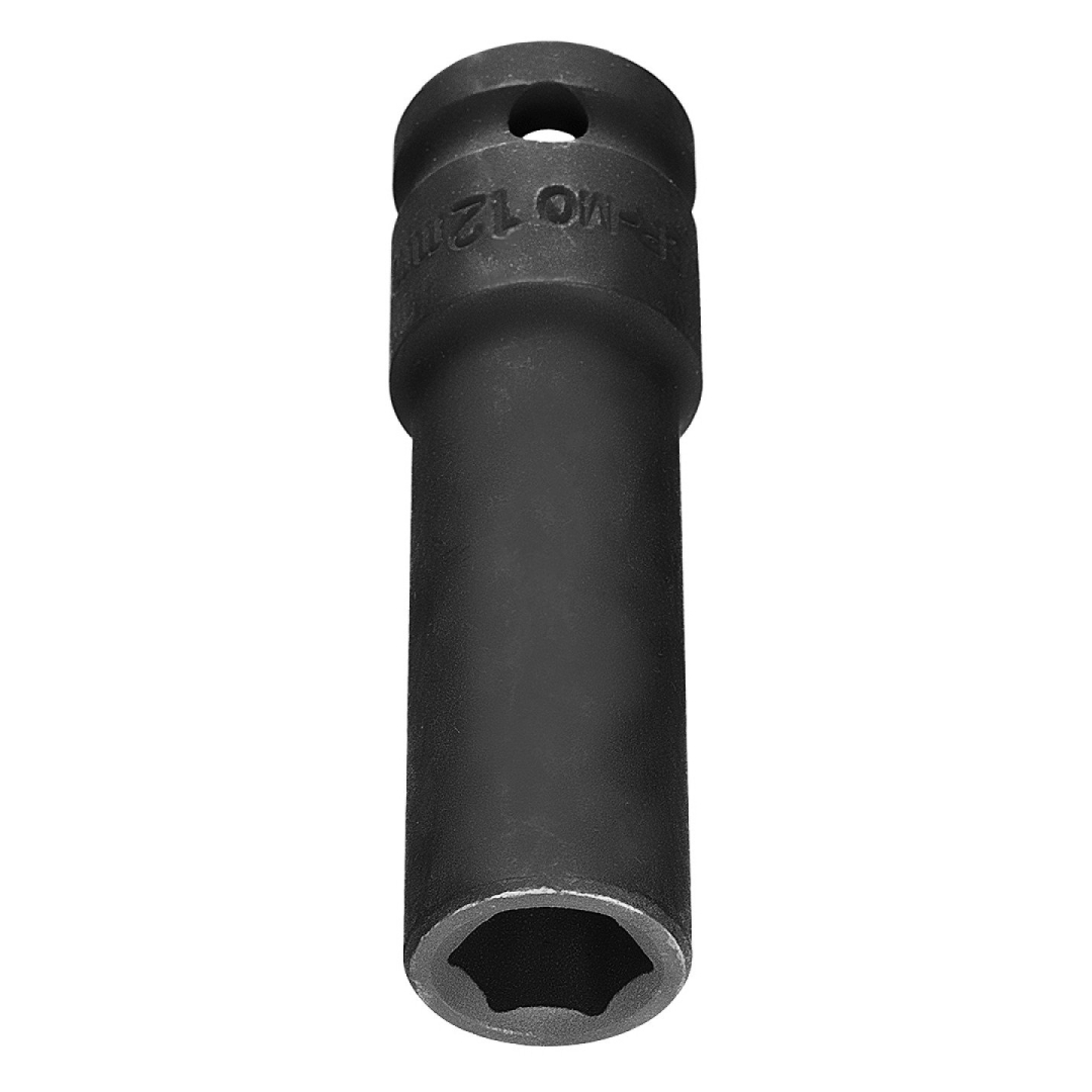 Ilga smūginė galvutė 1/2'', 12 mm, Cr-Mo 8 Ilga smūginė galvutė 1/2'', 12 mm, Cr-Mo 8