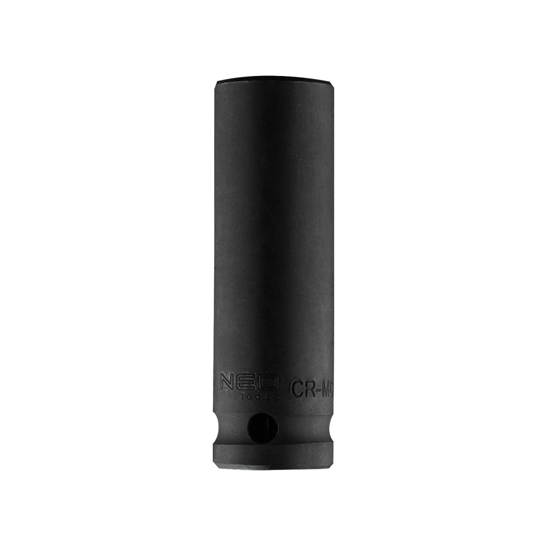 Ilga smūginė galvutė 1/2'', 16 mm, Cr-Mo