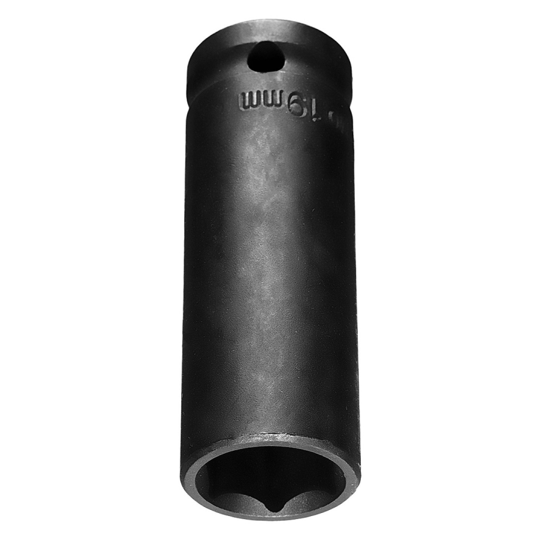Ilga smūginė galvutė 1/2'', 19 mm, Cr-Mo 7