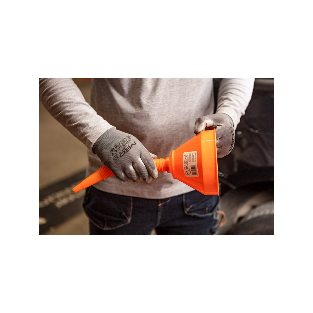 Ilgas piltuvas su lanksčiu galu 1