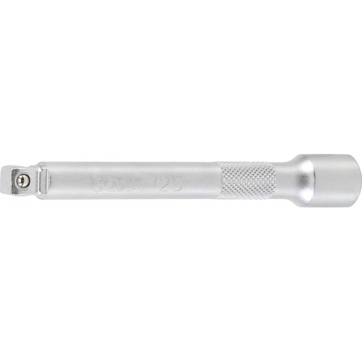 Ilgintuvas galvutei šarnyrinis | 10 mm (3/8") | 125 mm (246) Ilgintuvas galvutei šarnyrinis | 10 mm (3/8") | 125 mm (246)