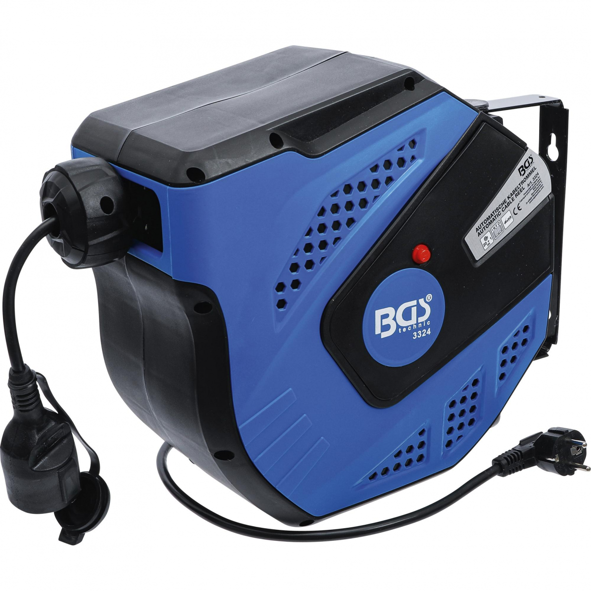 Ilgintuvas su automatine rite, BGS-technic, 20 m 1 Ilgintuvas su automatine rite, BGS-technic, 20 m 1