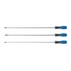 Ilgų atsuktuvų komplektas (SL8/PH2/PH3) 450mm Ilgų atsuktuvų komplektas (SL8/PH2/PH3) 450mm