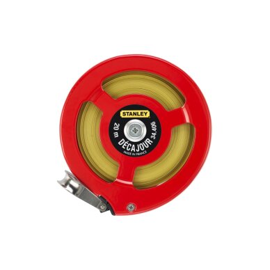 Ilga ruletė „Decajour“ 20m Stanley 0-34-406 Ilga ruletė „Decajour“ 20m Stanley 0-34-406