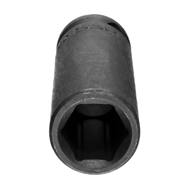 Ilga smūginė galvutė 1/2'', 15 mm, Cr-Mo 6 Ilga smūginė galvutė 1/2'', 15 mm, Cr-Mo 6