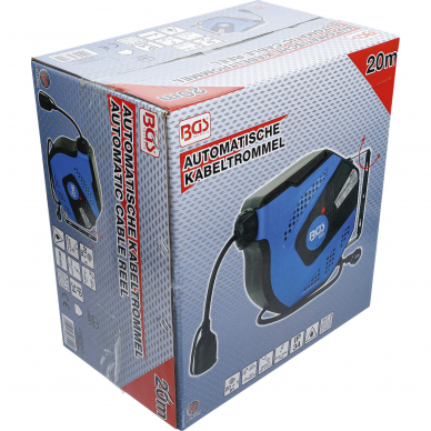 Ilgintuvas su automatine rite, BGS-technic, 25 m 2 Ilgintuvas su automatine rite, BGS-technic, 25 m 2