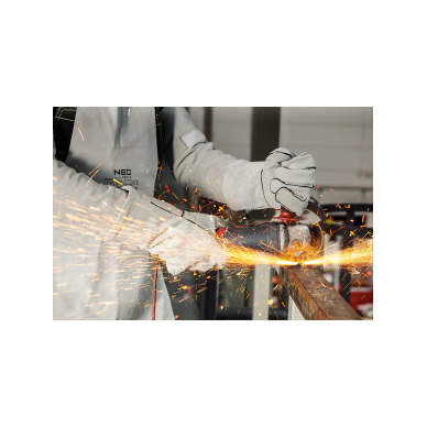 Ilgos suvirinimo pirštinės su kevlaro sriegiu, MAG tipas A, EN 388: 4332X ir EN 407: 442X4X 3 Ilgos suvirinimo pirštinės su kevlaro sriegiu, MAG tipas A, EN 388: 4332X ir EN 407: 442X4X 3