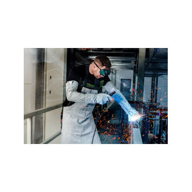 Ilgos suvirinimo pirštinės su kevlaro sriegiu, MAG tipas A, EN 388: 4332X ir EN 407: 442X4X 5 Ilgos suvirinimo pirštinės su kevlaro sriegiu, MAG tipas A, EN 388: 4332X ir EN 407: 442X4X 5