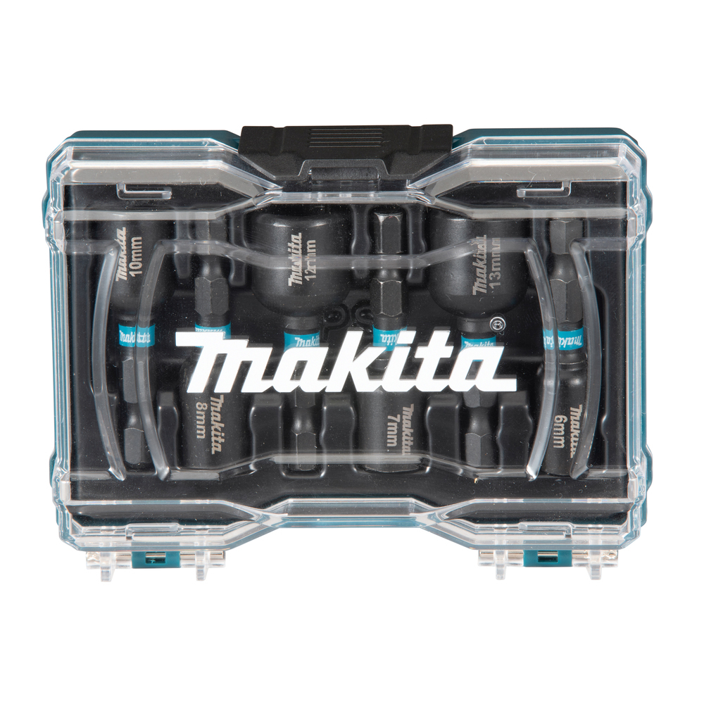 IMPACT BLACK komplektas 6vnt. 1/4"(6, 7, 8, 9, 10, 12 ja 13 mm) Makita E-15768 IMPACT BLACK komplektas 6vnt. 1/4"(6, 7, 8, 9, 10, 12 ja 13 mm) Makita E-15768