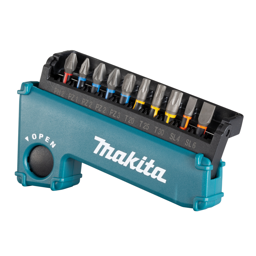 Sukimo antgalių komplektas Makita E-03573, Impact Premier 11 vnt. 1 Sukimo antgalių komplektas Makita E-03573, Impact Premier 11 vnt. 1