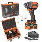 Akumuliatorinis smūginis suktuvas DAEWOO DAX 6021Li SET, 21V, 4.0Ah