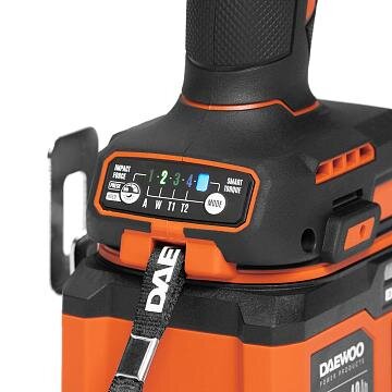 Akumuliatorinis smūginis suktuvas DAEWOO DAX 3521Li SET, 21V, 4.0Ah 10